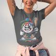 Baseball Mascot Attitude Graffiti Splash Bat Cap Unisex Jersey T-Shirt
