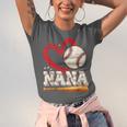 Baseball Nana Baseball Heart Family Matching Unisex Jersey T-Shirt