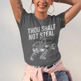 Baseball Player Catcher Thou Shalt Not Steal Coach Baseball Unisex Jersey T-Shirt Baseball Player Catcher Thou Shalt Not Steal Coach Baseball Unisex Jersey T-Shirt