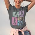 Baseball Player Collage Women Kids Coach Youth Girl Unisex Jersey T-Shirt