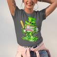 Baseball Player Ice Cream Drip Shamrocks St Patrick's Day Unisex Jersey T-Shirt Baseball Player Ice Cream Drip Shamrocks St Patrick's Day Unisex Jersey T-Shirt