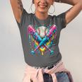 Baseball Player Ice Cream Drip Unisex Jersey T-Shirt