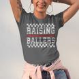 Baseball Player Raising Ballers Game Day Respect The Drip Unisex Jersey T-Shirt