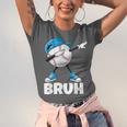 Boys Baseball Graphic Tee Teen Apparel Cute Meme Bruh Unisex Jersey T-Shirt
