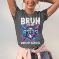Bruh It's My 67 33 Days Of School Baseball 100 Days Smarter Unisex Jersey T-Shirt Bruh It's My 67 33 Days Of School Baseball 100 Days Smarter Unisex Jersey T-Shirt