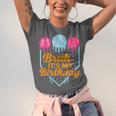 Bruh It's My Birthday Ice Cream Drip Baseball Birthday Unisex Jersey T-Shirt