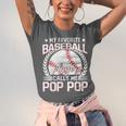 My Favorite Baseball Player Calls Me Pop Pop Unisex Jersey T-Shirt My Favorite Baseball Player Calls Me Pop Pop Unisex Jersey T-Shirt
