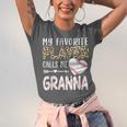 My Favorite Player Calls Me Granna Baseball Leopard Unisex Jersey T-Shirt My Favorite Player Calls Me Granna Baseball Leopard Unisex Jersey T-Shirt