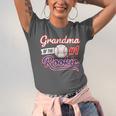 Grandparent Grandma Of The 1 Rookie Baseball Unisex Jersey T-Shirt