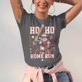 Ho Ho Home Run Baseball Christmas Holiday Sports Santa Unisex Jersey T-Shirt Ho Ho Home Run Baseball Christmas Holiday Sports Santa Unisex Jersey T-Shirt
