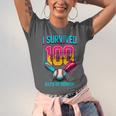 HUGvyn I Survived 100 Days Baseball Teacher Ice Cream Drip Unisex Jersey T-Shirt HUGvyn I Survived 100 Days Baseball Teacher Ice Cream Drip Unisex Jersey T-Shirt
