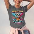 It's My 6733 Days Of School Baseball Ice Cream Dripping Unisex Jersey T-Shirt