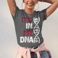ITS In My DNA Baseball Sport Player Saying Unisex Jersey T-Shirt ITS In My DNA Baseball Sport Player Saying Unisex Jersey T-Shirt