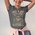 Just a Boy Who Loves Baseball Unisex Jersey T-Shirt Just a Boy Who Loves Baseball Unisex Jersey T-Shirt