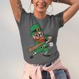 Leprechaun Baseball St Patricks Day Saint Pattys Men Boys Unisex Jersey T-Shirt