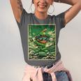 Leprechaun Playing Baseball Japanese Art St Patricks Day Unisex Jersey T-Shirt Leprechaun Playing Baseball Japanese Art St Patricks Day Unisex Jersey T-Shirt