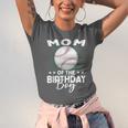 Mom Of The Birthday Boy Baseball Player Birthday Unisex Jersey T-Shirt Mom Of The Birthday Boy Baseball Player Birthday Unisex Jersey T-Shirt