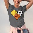 Mom Sports Heart Soccer Basketball Baseball Softball Unisex Jersey T-Shirt Mom Sports Heart Soccer Basketball Baseball Softball Unisex Jersey T-Shirt
