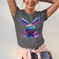 Neon Dripping Baseball And Bats Colorful Sports Art Unisex Jersey T-Shirt Neon Dripping Baseball And Bats Colorful Sports Art Unisex Jersey T-Shirt