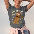 Oh Snap Gingerbreadman Christmas Baseball Unisex Jersey T-Shirt Oh Snap Gingerbreadman Christmas Baseball Unisex Jersey T-Shirt