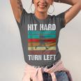 Retro Hit Hard Run Fast Turn Left Baseball Lover Unisex Jersey T-Shirt Retro Hit Hard Run Fast Turn Left Baseball Lover Unisex Jersey T-Shirt