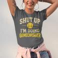 Shut Up I'm Doing Gamechanger Baseball Softball Cheer Unisex Jersey T-Shirt Shut Up I'm Doing Gamechanger Baseball Softball Cheer Unisex Jersey T-Shirt