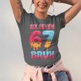 Six Seven Bruh 67 Ice Cream Drip Baseball For Men Women Kids Unisex Jersey T-Shirt Six Seven Bruh 67 Ice Cream Drip Baseball For Men Women Kids Unisex Jersey T-Shirt