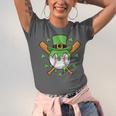 St Patricks Day Baseball Drip Ice Cream Baseball Home Plate Unisex Jersey T-Shirt