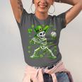 St Patricks Day Baseball Skeleton Irish Leprechaun Hat Boys Unisex Jersey T-Shirt
