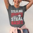 Stealing Hearts Like I Steal Bases Cute Baseball Kids Unisex Jersey T-Shirt Stealing Hearts Like I Steal Bases Cute Baseball Kids Unisex Jersey T-Shirt
