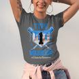 T1D Warrior Baseball Drip Diabetes Awareness Blue Ribbon Unisex Jersey T-Shirt