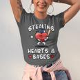Women's Valentines Day Baseball Stealing Hearts Bases Boys Kids Men Unisex Jersey T-Shirt Women's Valentines Day Baseball Stealing Hearts Bases Boys Kids Men Unisex Jersey T-Shirt