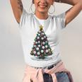 Baseball Christmas Tree Men Boys Youth Santa Sports Unisex Jersey T-Shirt