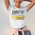 Baseball Fan Shut Up I'm Doing Game Changer Premium Tri-Blend Unisex Jersey T-Shirt
