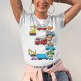 Baseball Ice Cream Drip Vehicles Youth Baseball Drip Premium Tri-Blend Unisex Jersey T-Shirt