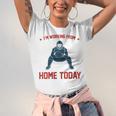 I'm Working From Home Today Baseball Lover Men Women Unisex Jersey T-Shirt