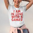 I Am In Love With A Gamer Cute Valentines Day Gamer Couple Raglan Baseball Tee Unisex Jersey T-Shirt I Am In Love With A Gamer Cute Valentines Day Gamer Couple Raglan Baseball Tee Unisex Jersey T-Shirt