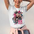 Punk Girl With Anger Kanji And Baseball Bat Unisex Jersey T-Shirt Punk Girl With Anger Kanji And Baseball Bat Unisex Jersey T-Shirt