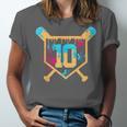 10 Years Old 10th Birthday Baseball Ice Cream Dripping Boys Unisex Jersey T-Shirt 10 Years Old 10th Birthday Baseball Ice Cream Dripping Boys Unisex Jersey T-Shirt