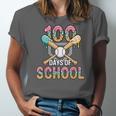 100 Days Of School Baseball 100th Day Of School Unisex Jersey T-Shirt 100 Days Of School Baseball 100th Day Of School Unisex Jersey T-Shirt