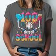 100 Days Of School Baseball Boys Ice Cream Drip 100th Day Unisex Jersey T-Shirt