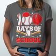 100 Days Of School Baseball Boys Kids Students Unisex Jersey T-Shirt 100 Days Of School Baseball Boys Kids Students Unisex Jersey T-Shirt