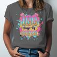 100 Days Of School Baseball Drip Boys Kids 100th Day Unisex Jersey T-Shirt 100 Days Of School Baseball Drip Boys Kids 100th Day Unisex Jersey T-Shirt