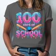 100 Days Of School Baseball Dripping Ice Cream 100th Day Unisex Jersey T-Shirt 100 Days Of School Baseball Dripping Ice Cream 100th Day Unisex Jersey T-Shirt