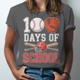 100 Days Of School Baseball Player Teacher Student Unisex Jersey T-Shirt 100 Days Of School Baseball Player Teacher Student Unisex Jersey T-Shirt