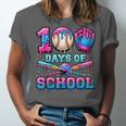 100 Days Of School Baseball Sports Drip Graphic Unisex Jersey T-Shirt 100 Days Of School Baseball Sports Drip Graphic Unisex Jersey T-Shirt