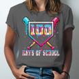 100 Days Of School Boy Kids Baseball Ice Cream Drip Teacher Unisex Jersey T-Shirt 100 Days Of School Boy Kids Baseball Ice Cream Drip Teacher Unisex Jersey T-Shirt