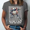 100 Days Of School Boys Dabbing Baseball 100th Day Of School Unisex Jersey T-Shirt 100 Days Of School Boys Dabbing Baseball 100th Day Of School Unisex Jersey T-Shirt