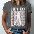 100 Days Of School Boys Kids 100th Day Balls For Baseball Unisex Jersey T-Shirt 100 Days Of School Boys Kids 100th Day Balls For Baseball Unisex Jersey T-Shirt