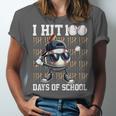 100 Days Of School Boys Kids 100th Day Balls Baseball Kids Unisex Jersey T-Shirt